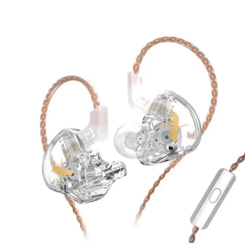 Fone com fio KZ EDX Crystal • in-ear
