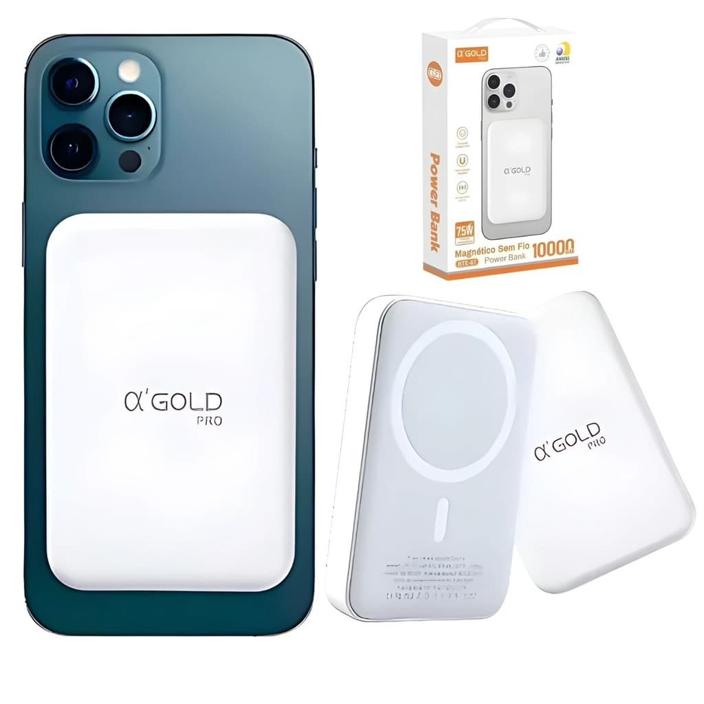 Power bank magnético • 10.000mAh