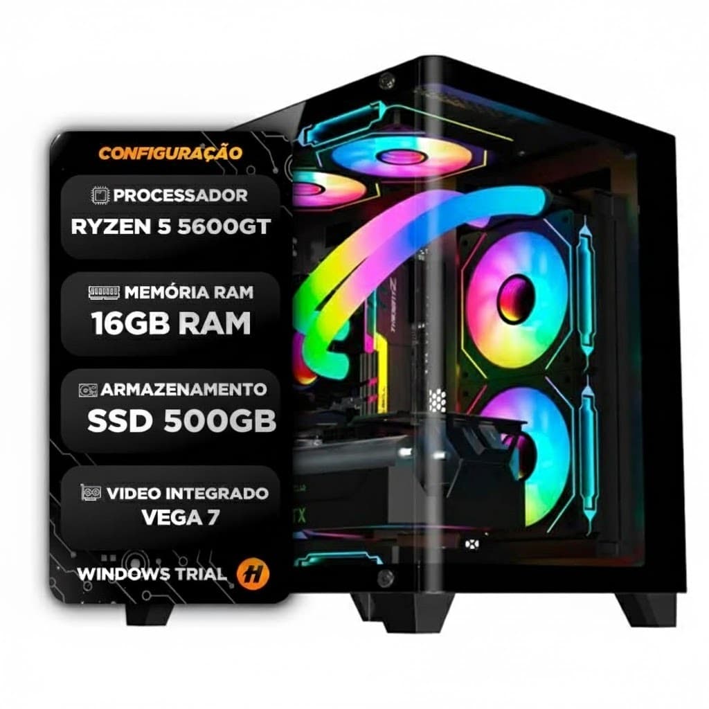 PC gamer Ryzen 5600GT