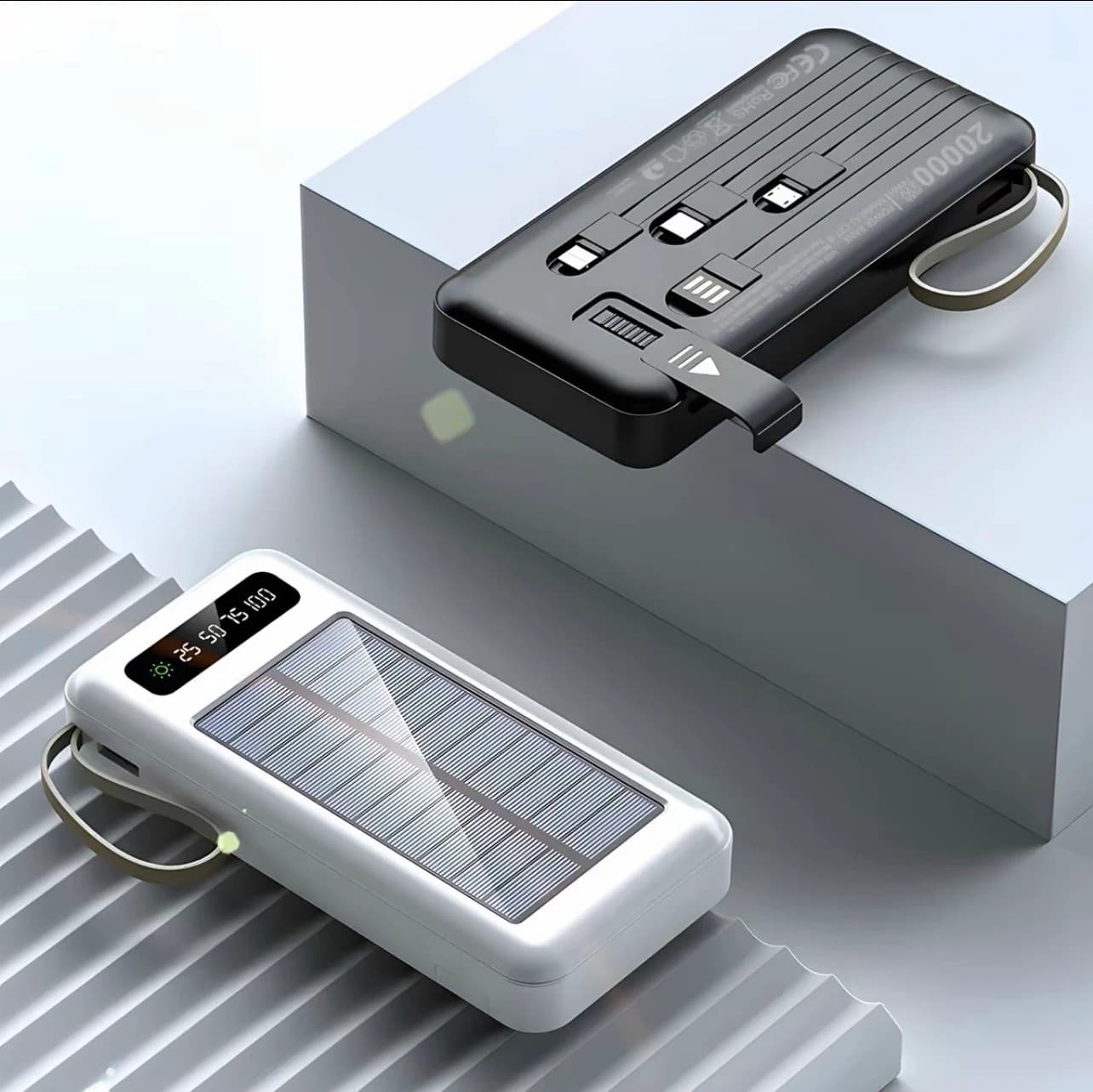 Power bank solar • 20.000 mAh